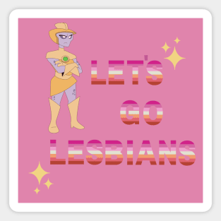 Let's Go Lesbians! Magnet